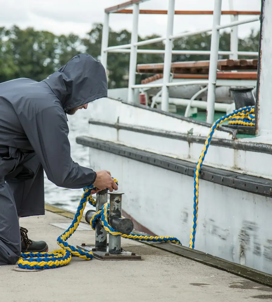 Work trousers manufactured in Bangladesh